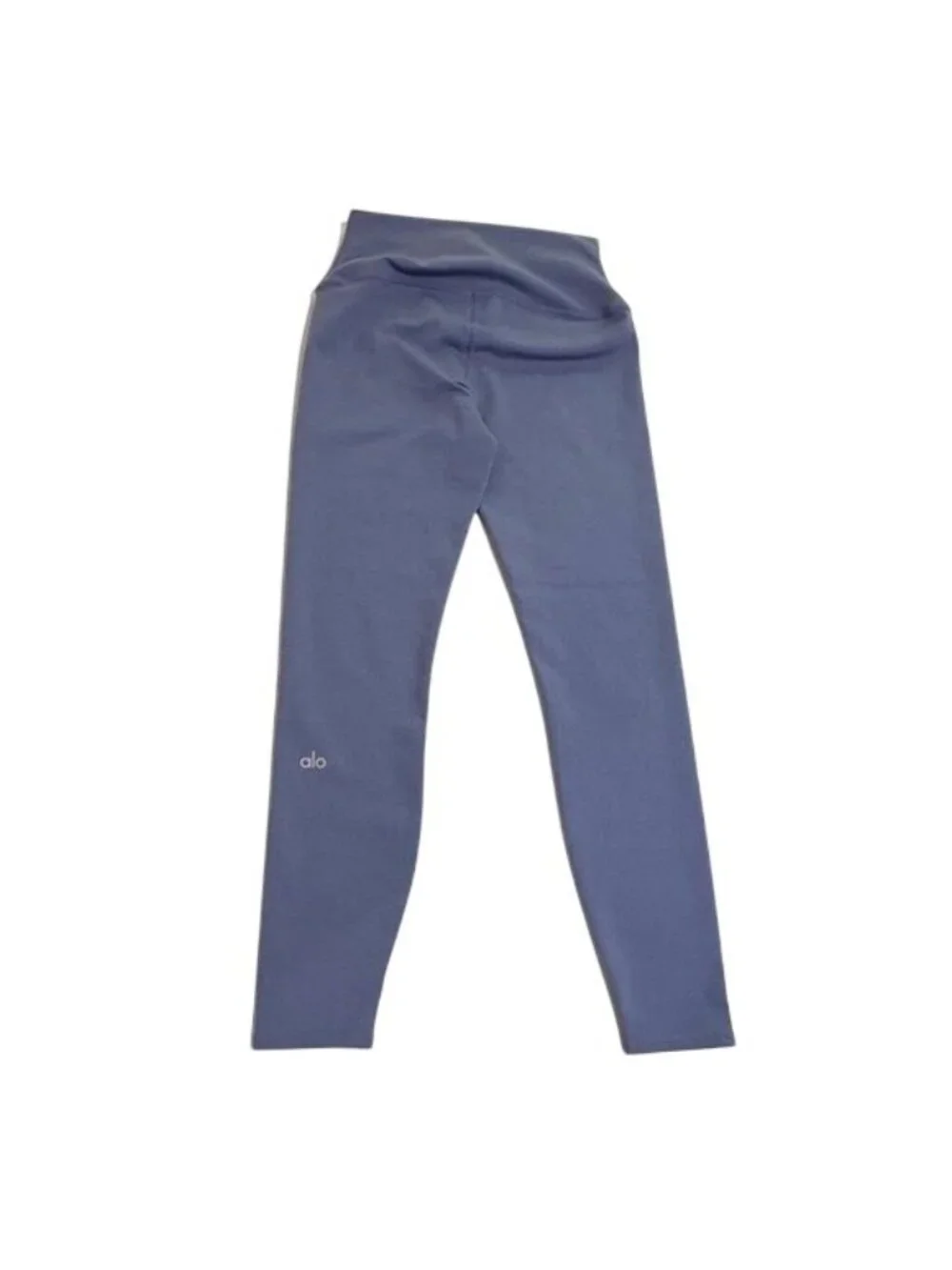 Alo Yoga 7/8 High-Waist Airbrush Leggings in Lilac Blue